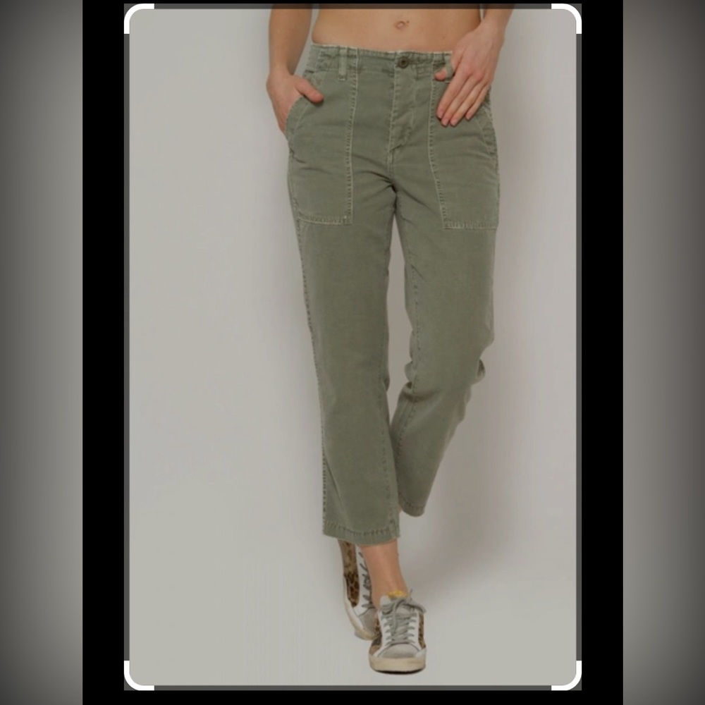 AMO Army Babe Crop Sz 29